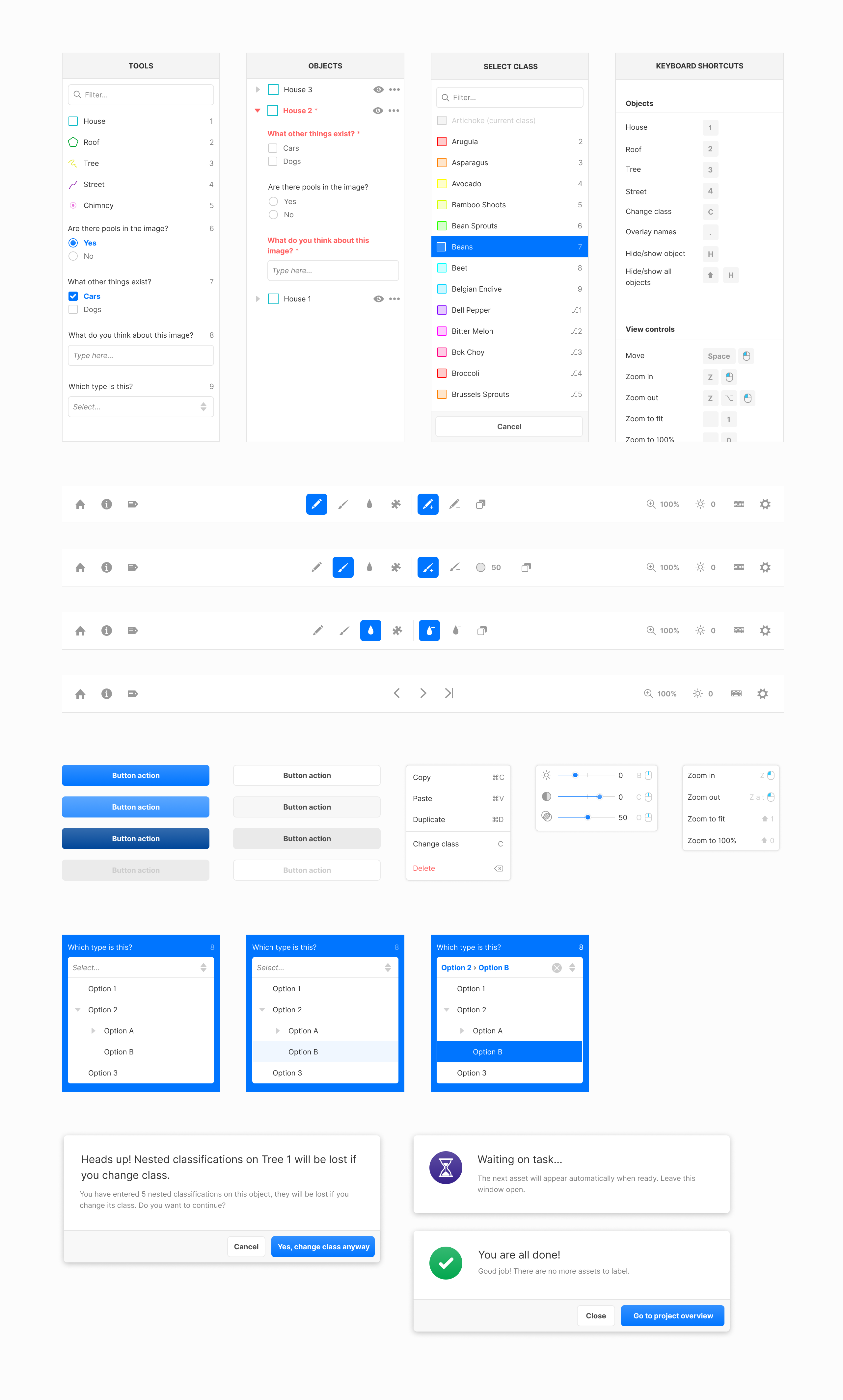 Editor components